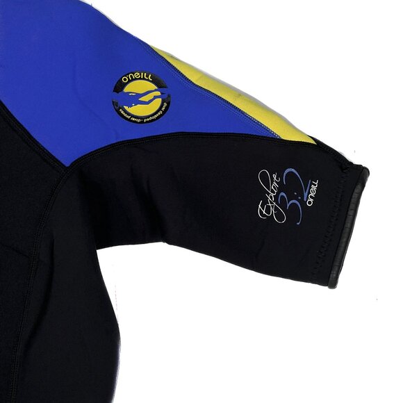 O'Neill Dive 3:2 Explore Scuba Zip-Up Shorty Wetsuit Size 6 - Picture 4 of 10